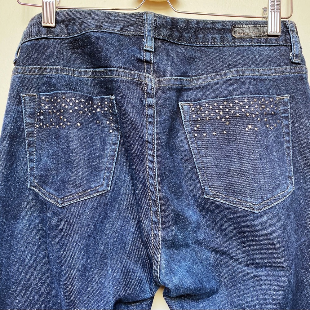 Calvin Klein Flare Jeans Size 28/6 - Picture 4 of 5